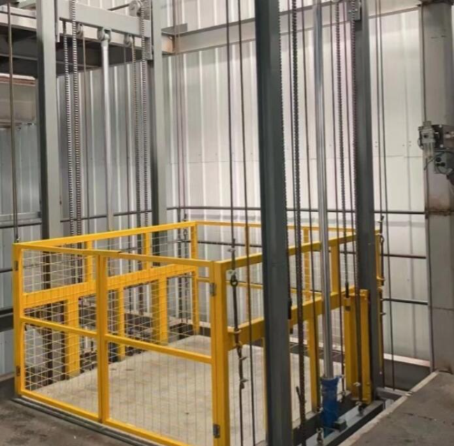 江西导轨式升降机一般加工周期